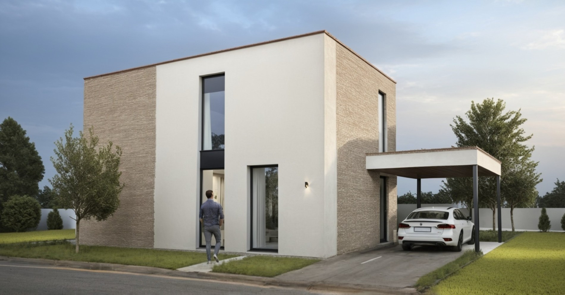 Moderne nieuwbouwwoning 