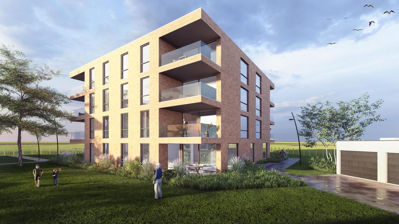 Prachtig nieuwbouwappartement op unieke ligging te Houthulst 