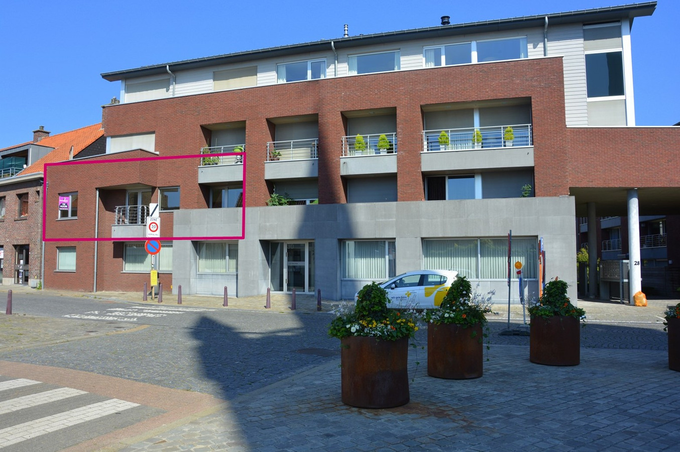 Ruim appartement met 3 slaapkamers 