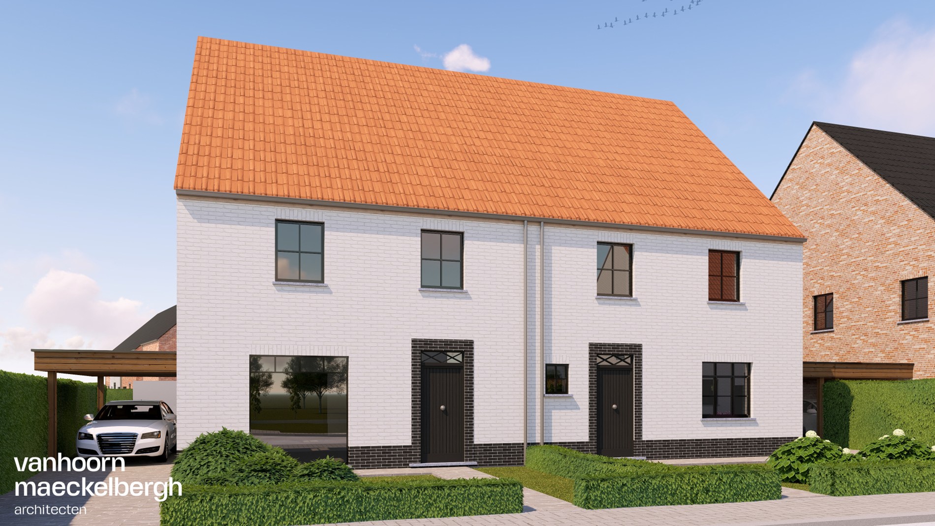 Ruime 3-slaapkamer nieuwbouwwoning in het centrum van Gistel 