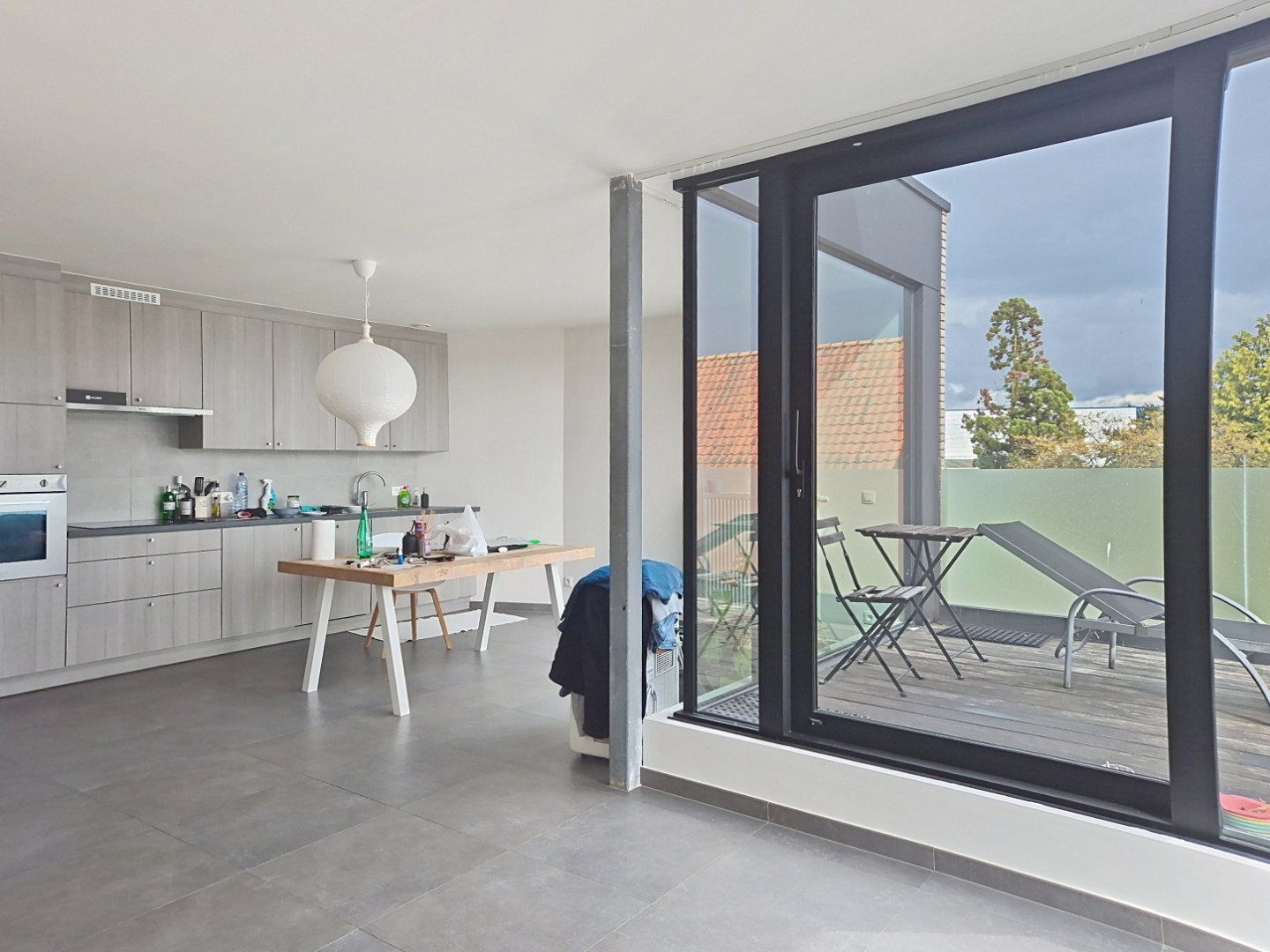 Appartement met 2 slpks en garage 