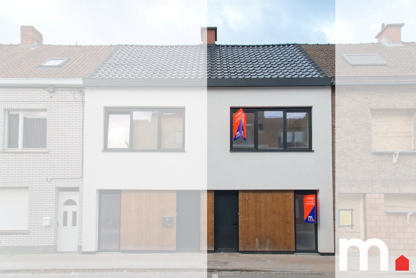 Topper te Heule met EPC A en uitweg achteraan ! 