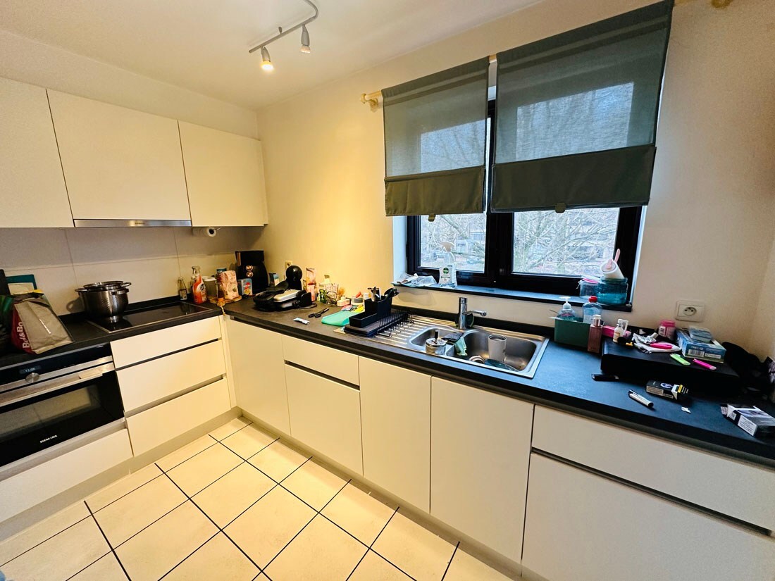 Appartement met 2 slaapkamers in het centrum van Hasselt, aan een groen park 