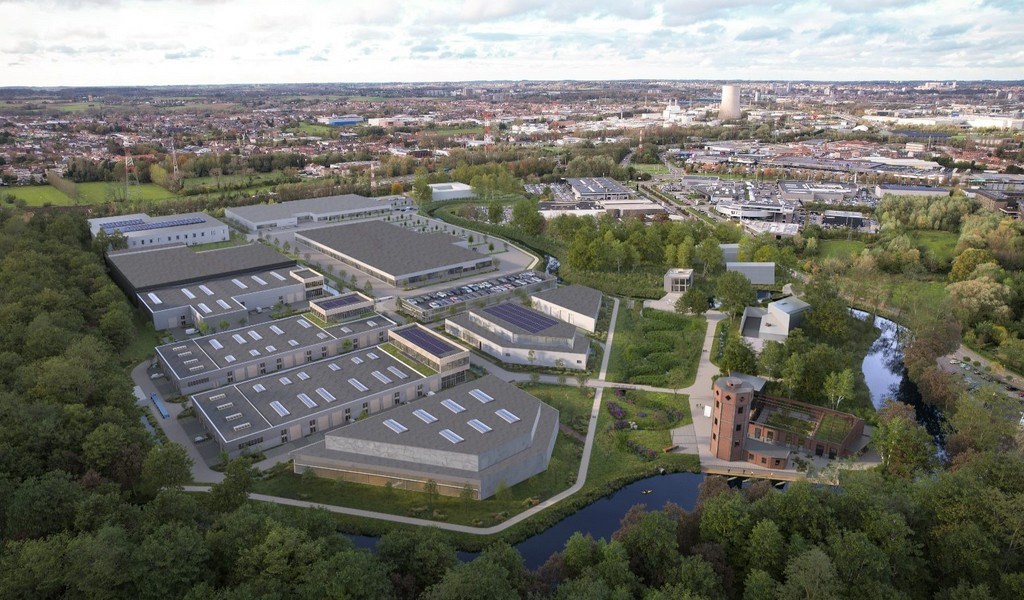 Magazijn - showrooms te koop Catala Business Park Drogenbos