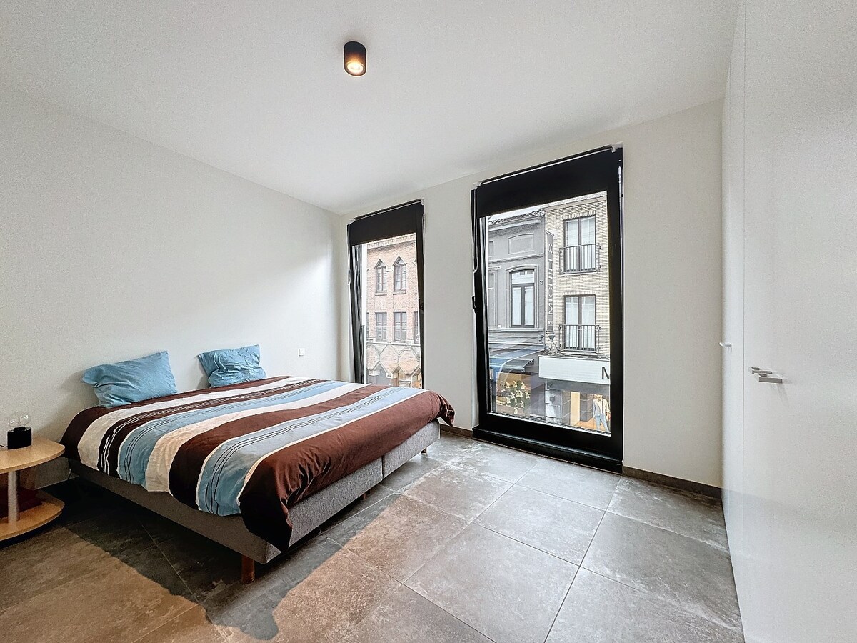 Nieuwbouw BEN tweekamerappartement te centrum Zottegem 