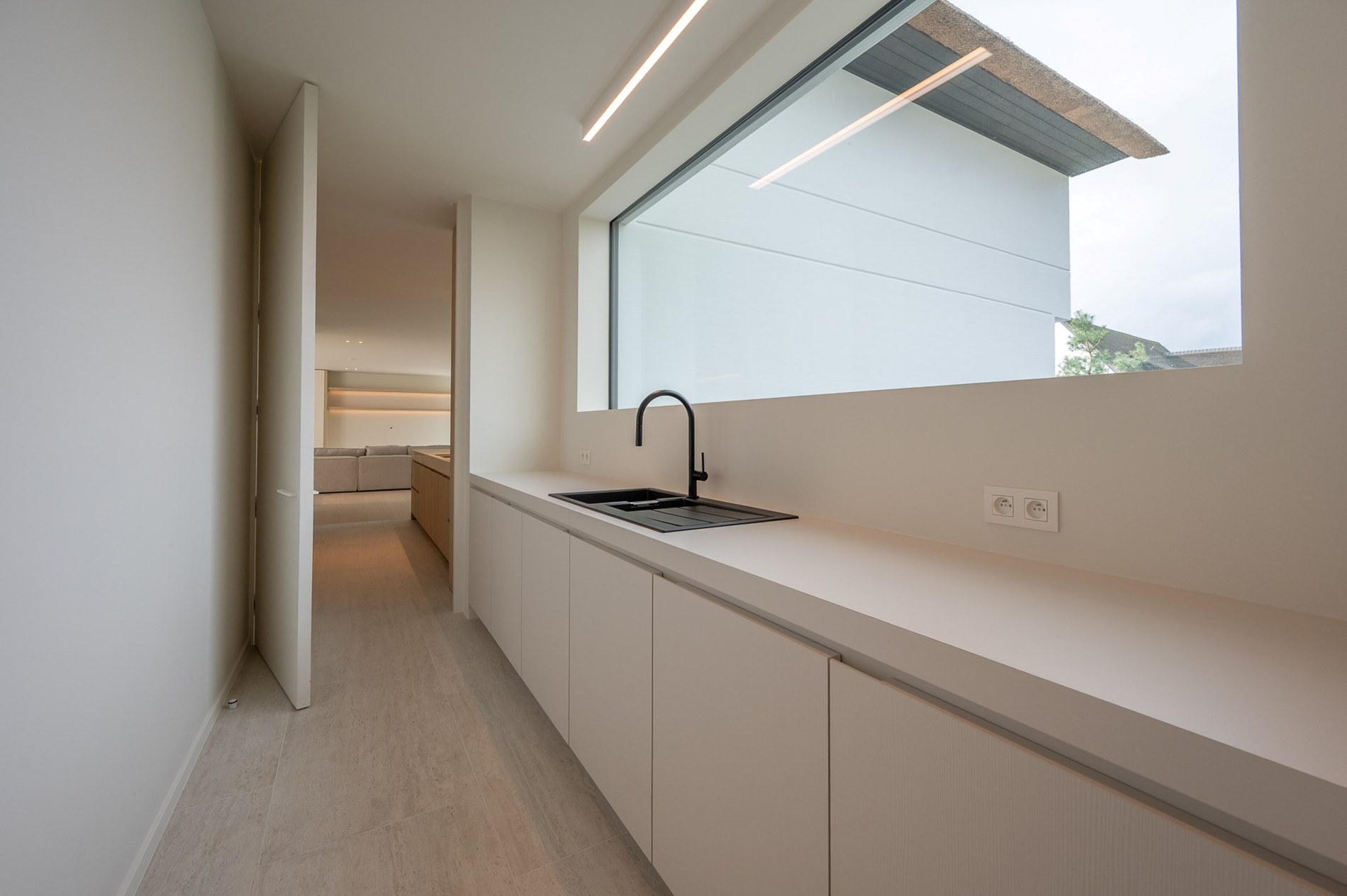 Luxueuze volledig afgewerkte nieuwbouwvilla gelegen aan de rand van het Zoute. 