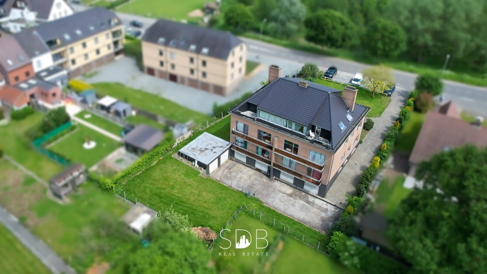 opbrengsteigendom, appartementsgebouw Geraardsbergen