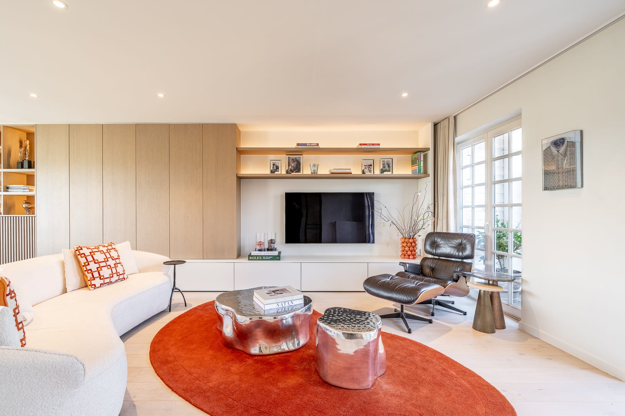Maison récemment rénovée à vendre avec une vue magnifique sur les polders. 