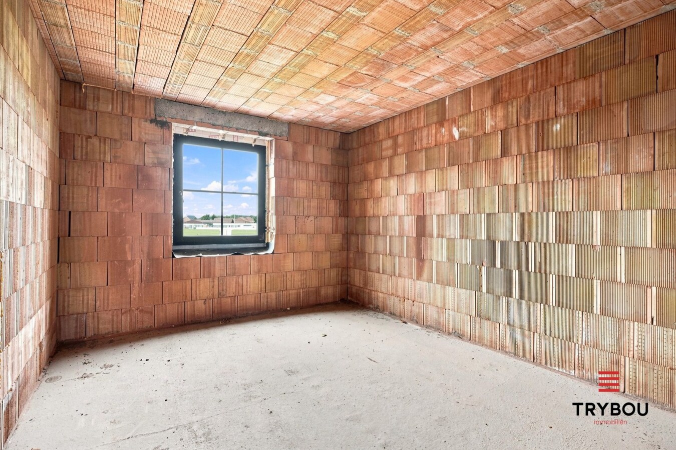 Ruime casco halfopen nieuwbouw met loods van 194m² in Merkem! 