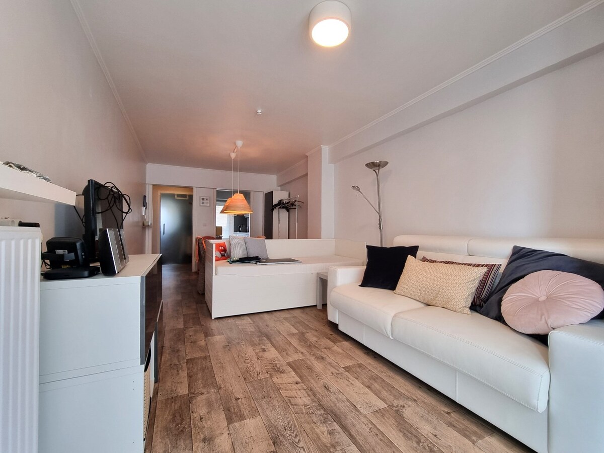 Ingerichte studio aan de Zeedijk te Heist 