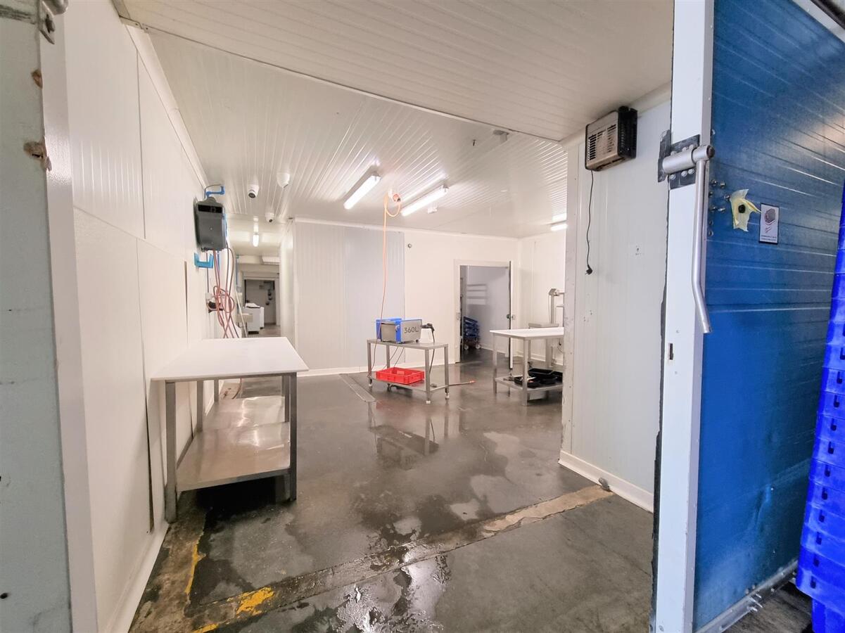 Atelier voor de verwerking/opslag van voeding - Zeebrugge 