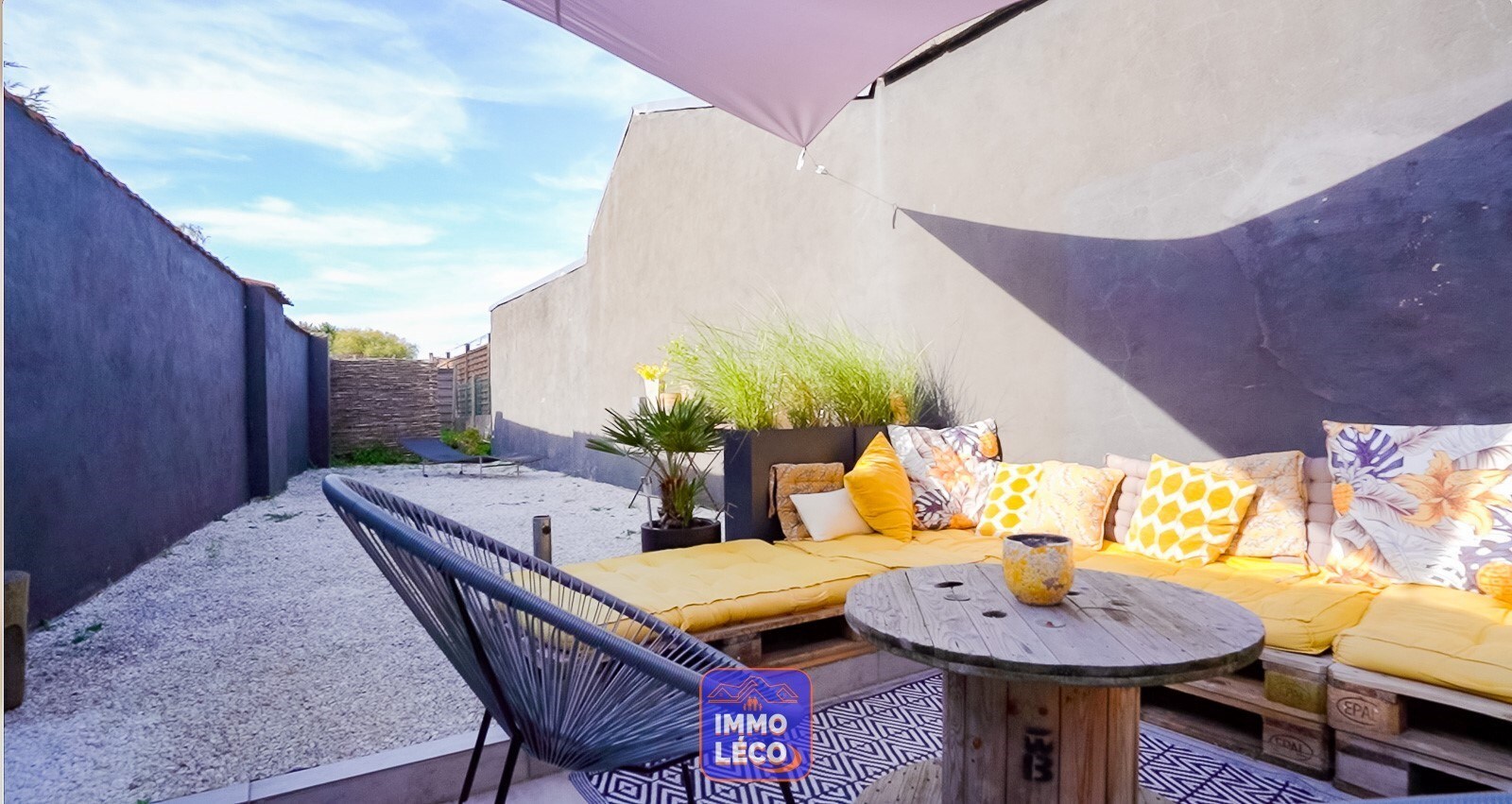 Maison meublée 3 chambres, jardin 