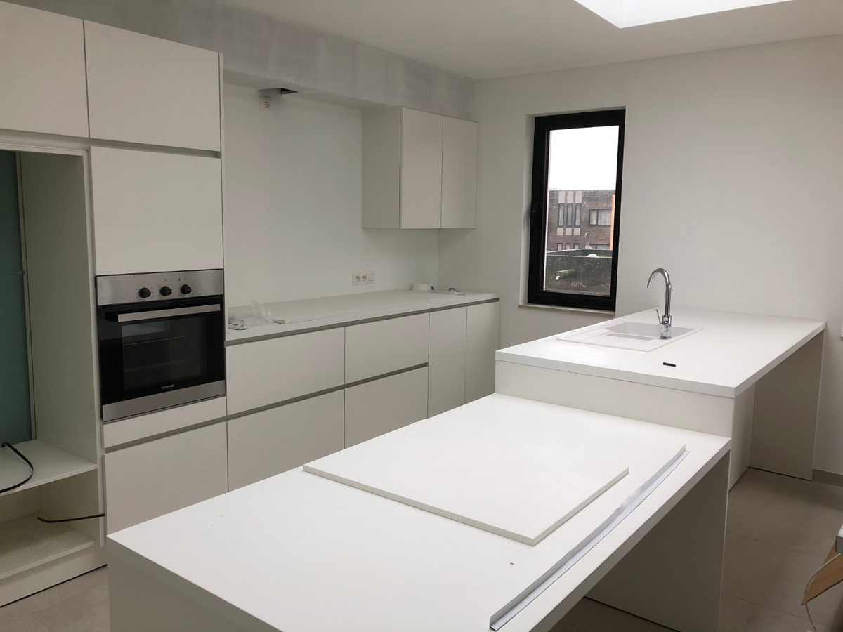 Energiezuinig, nieuwbouw 2-slpk-appartement te Centrum Eke 