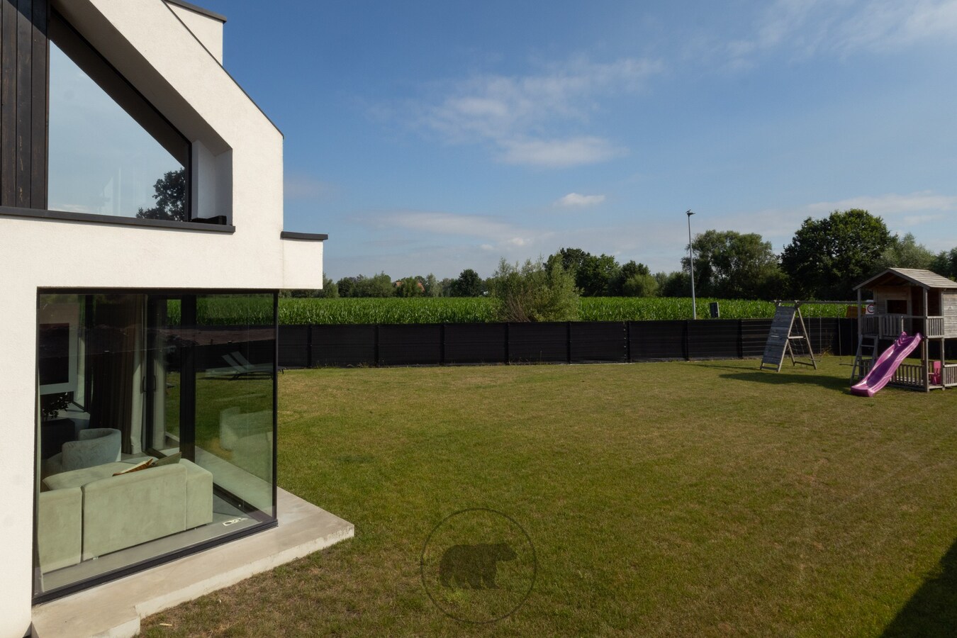 Exclusieve nieuwbouwvilla met zicht op natuur te Destelbergen 
