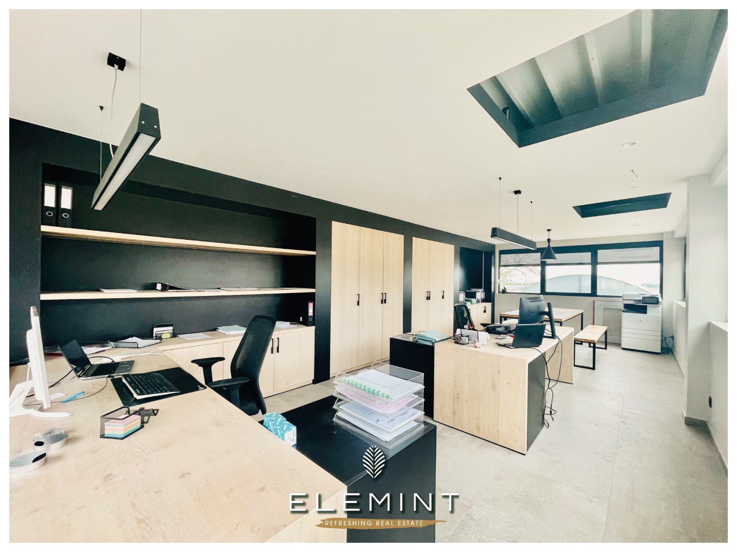 Woning met recent magazijn 