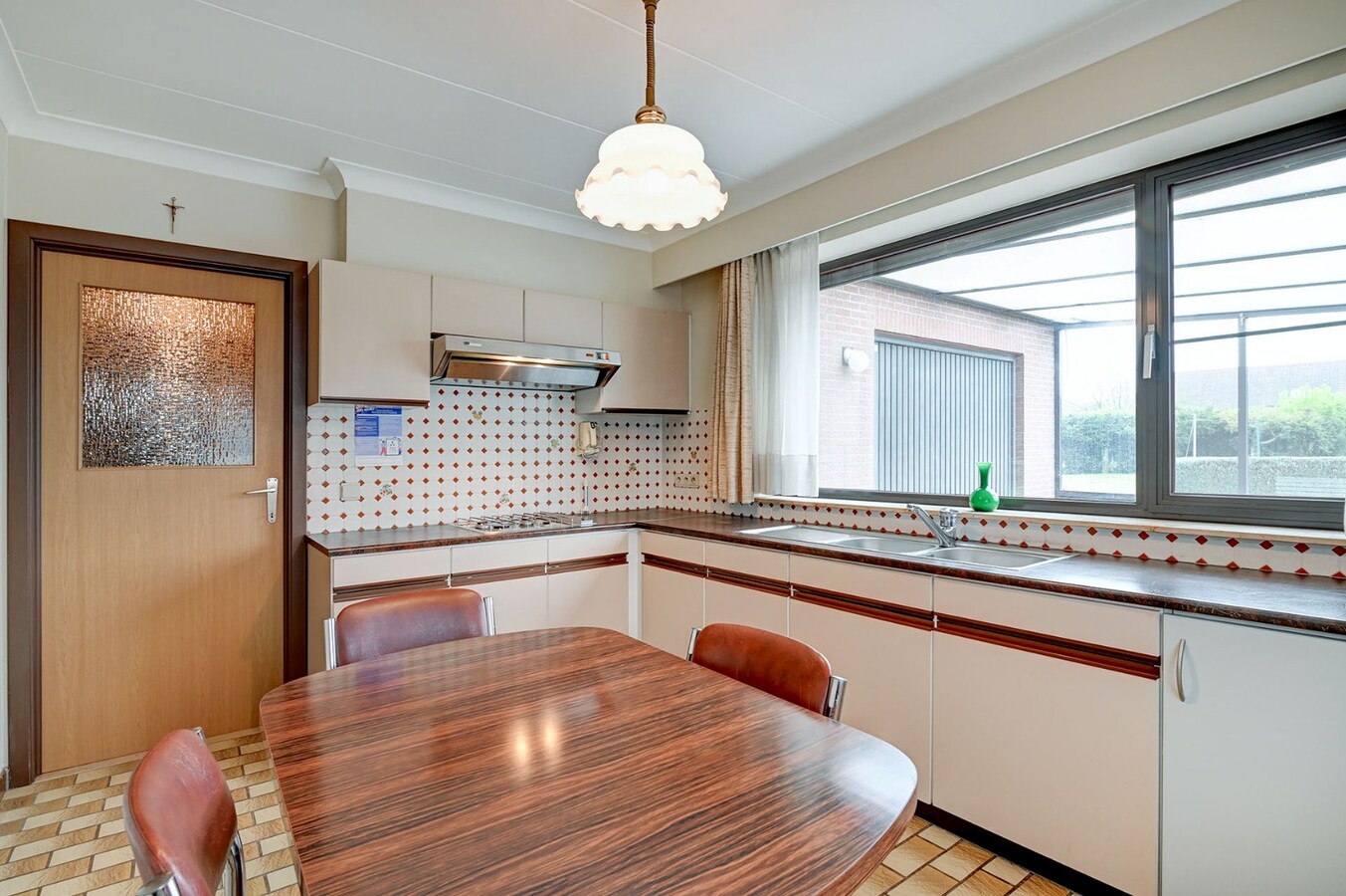 Gelijkvloers huis met drie slaapkamers 