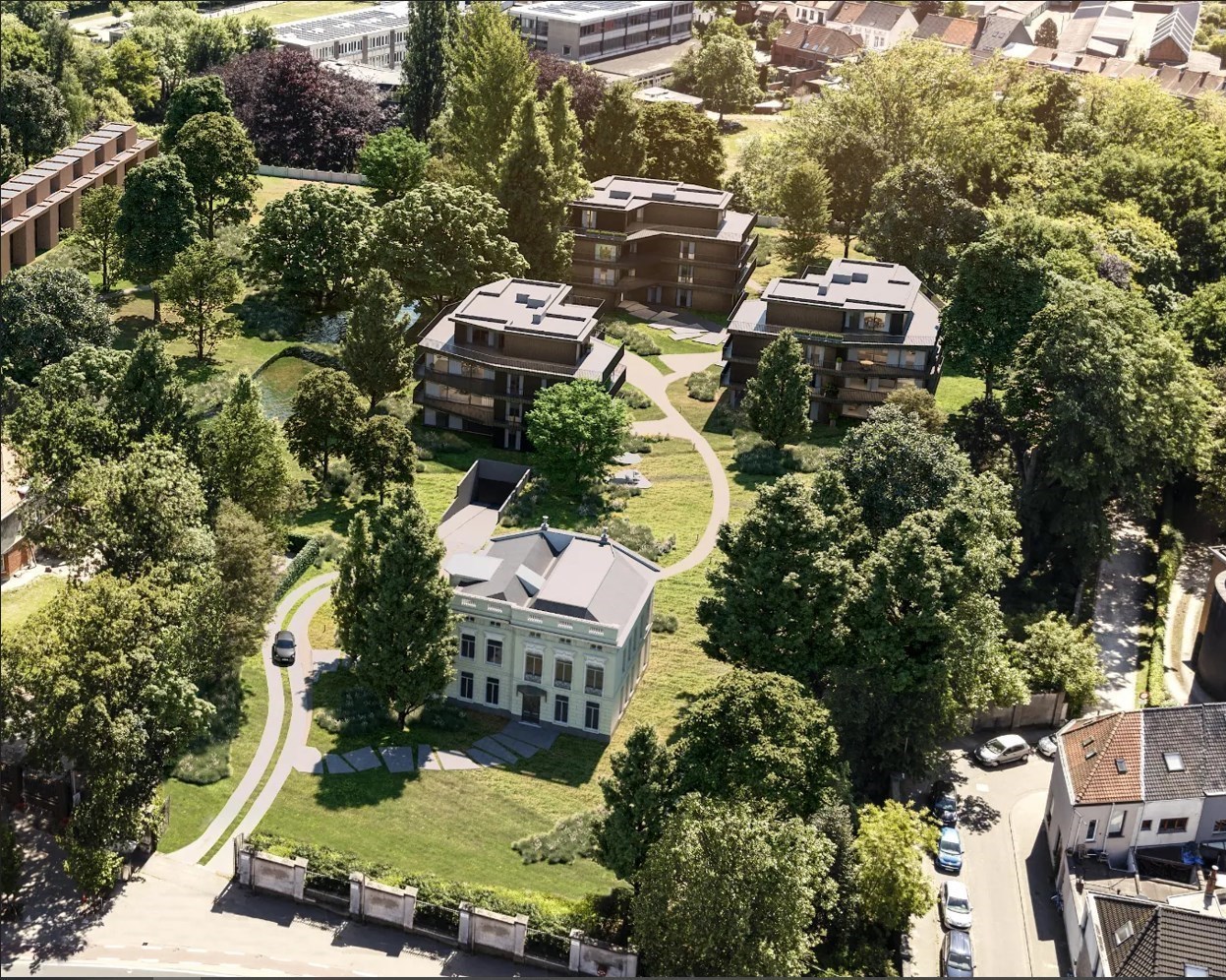 Appartement met staanplaats in parktuin! 