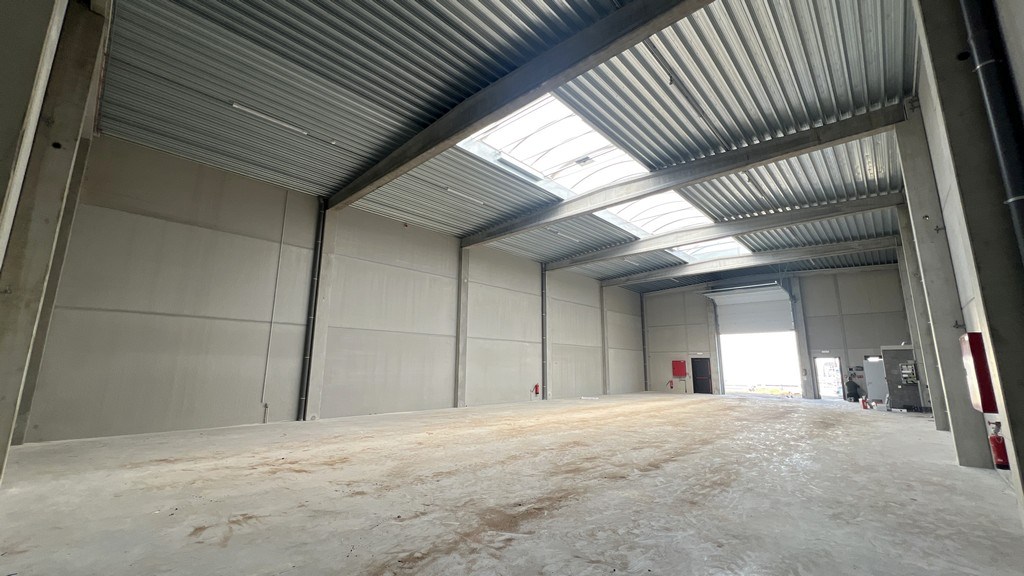 Nieuwbouw magazijnen te huur in Durmakker te Evergem