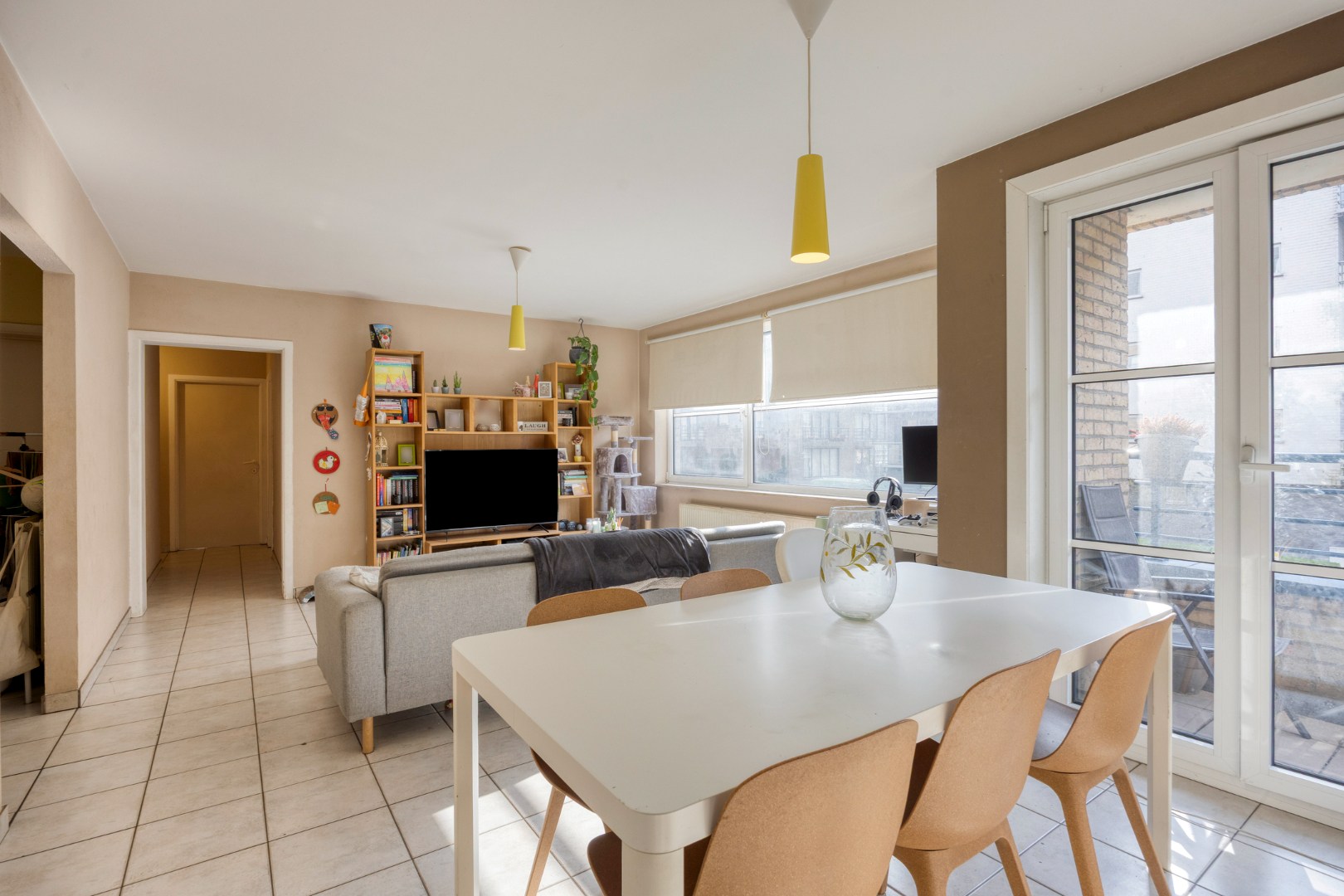 Goed gelegen 2-slaapkamerappartement  – EPC 107 kWh/m² 