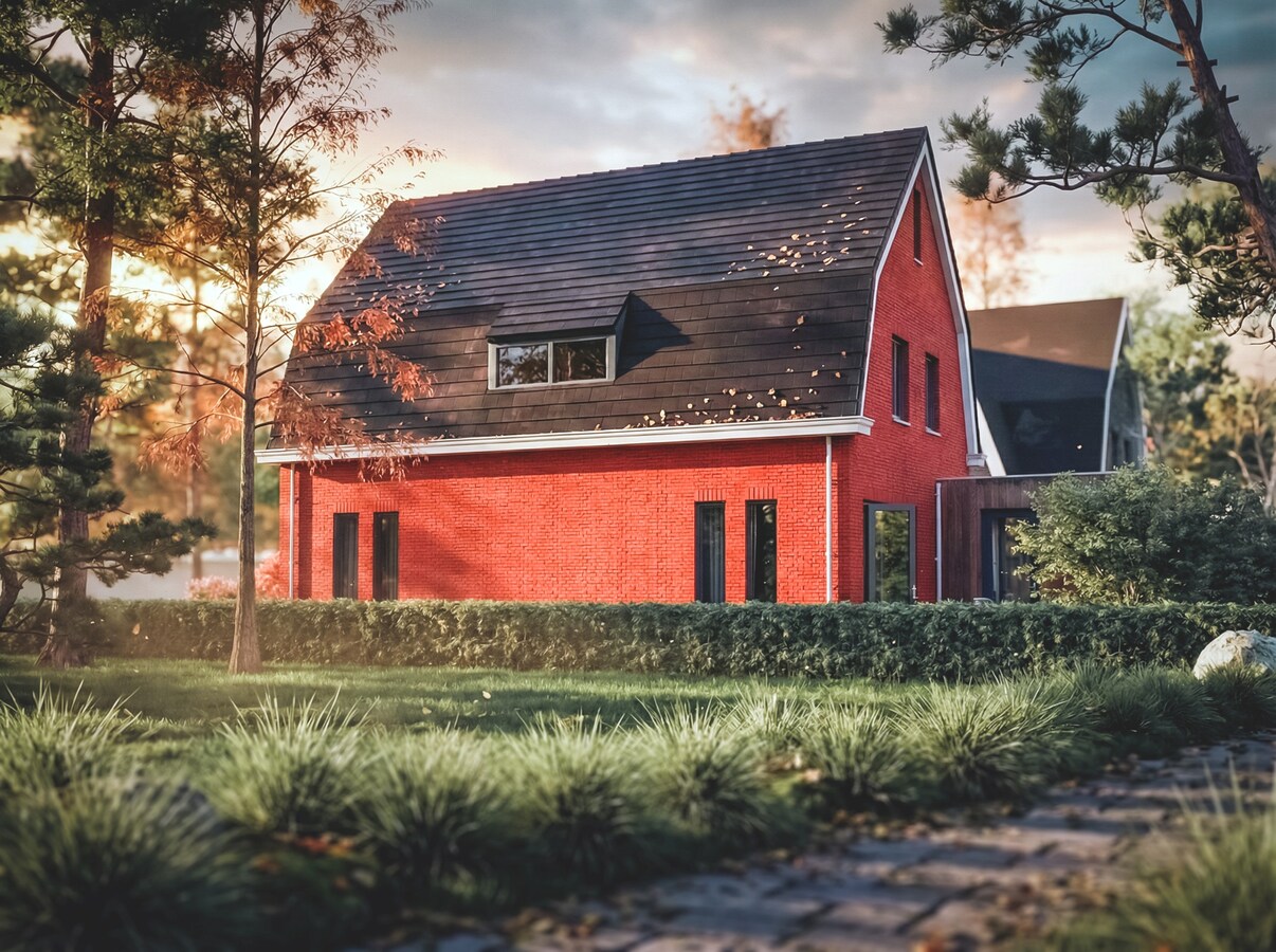 Nieuwbouwwoning gelegen op een perceel van 538 m2. 