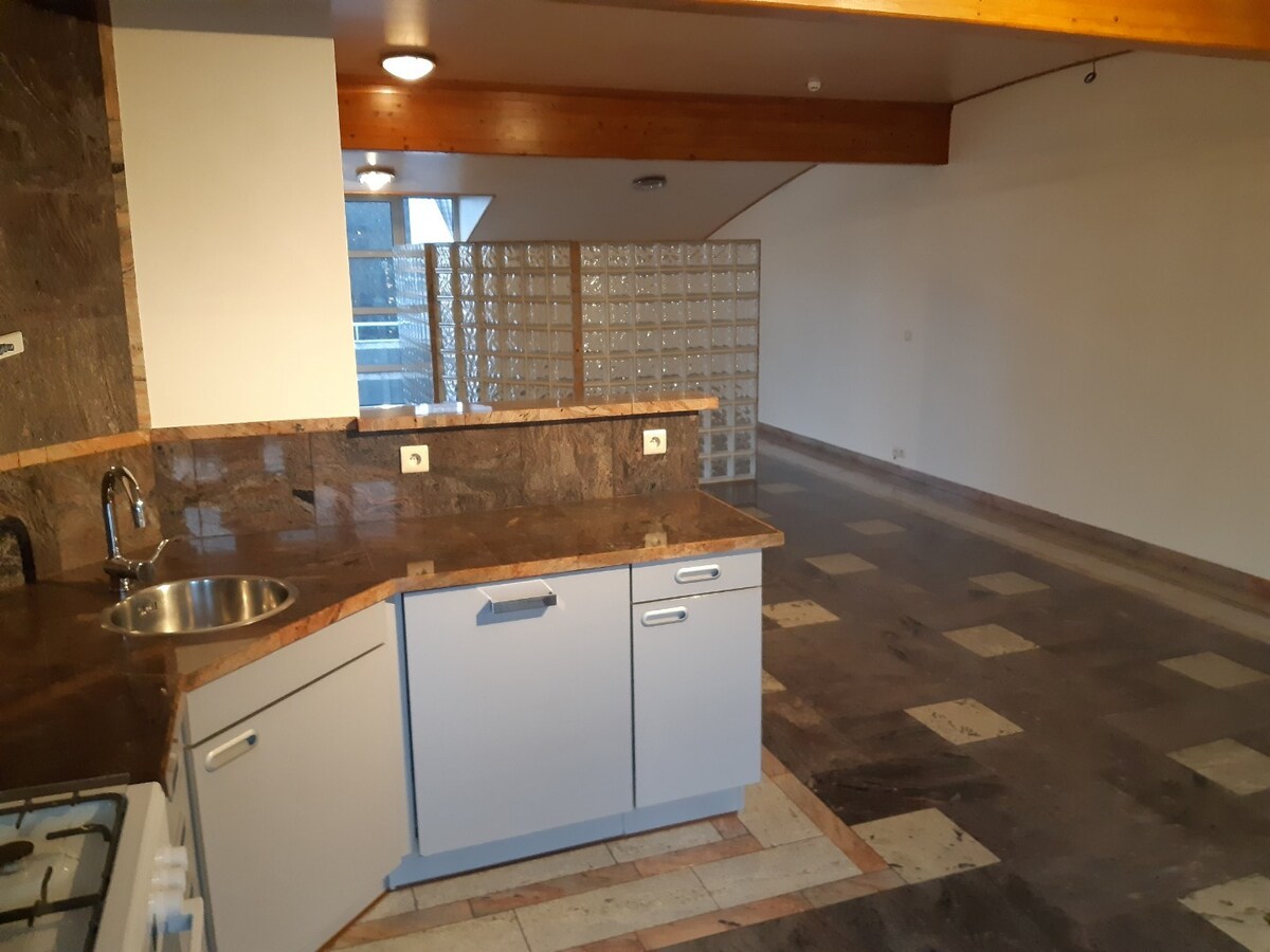 Gezellig 1 slpk-appartement / loft met terras. 