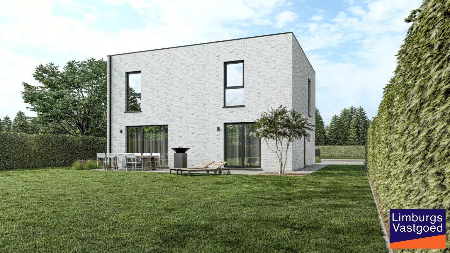 Nieuwbouwwoning, open bebouwing, 3 slpk, 12a, idyllisch gelegen te Gors-Op-Leeuw 