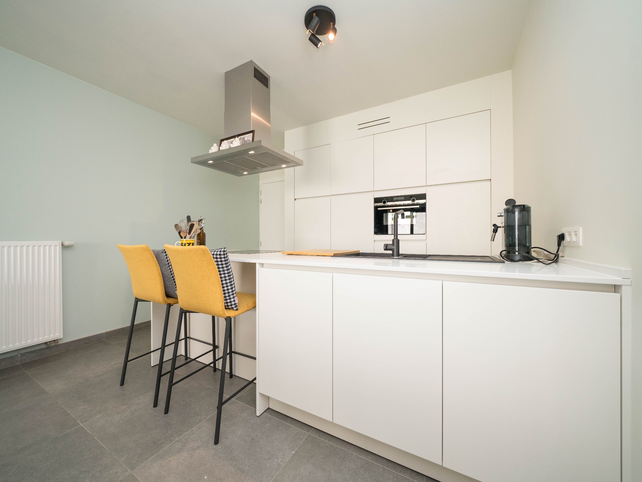 Gelijkvloers appartement met stadstuin centrum Strombeek 