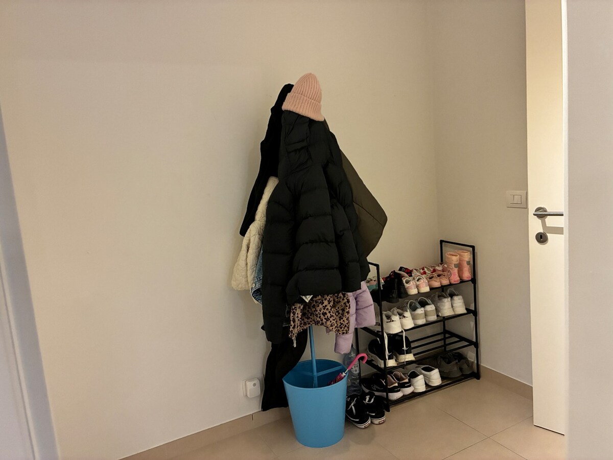 Ruim appartement met 2 terrassen. 