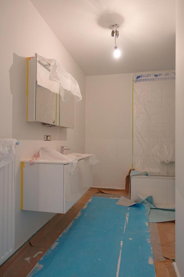 Nieuwbouwappartement met garagebox 