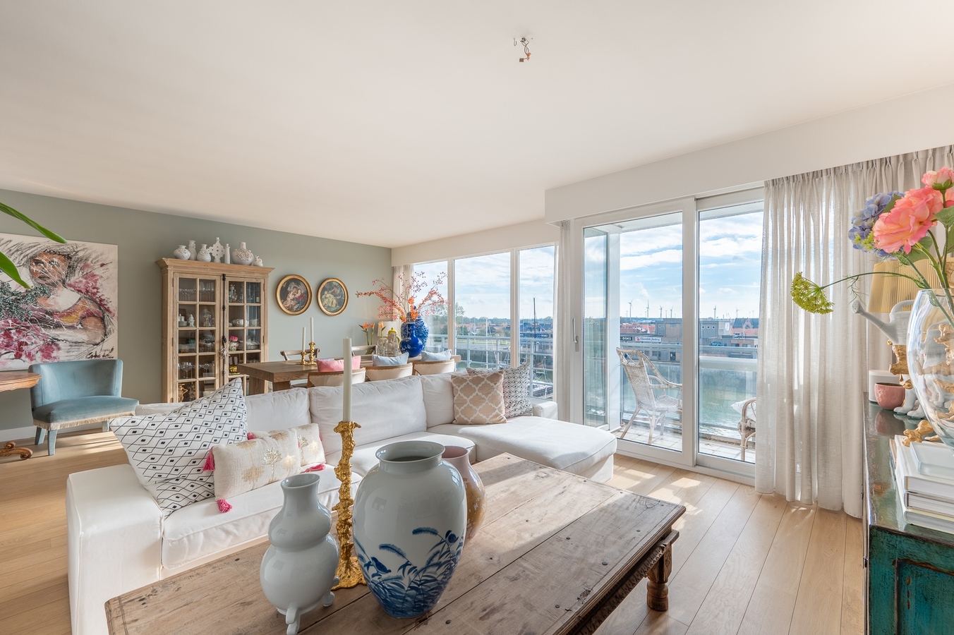 Uiterst knap appartement van 114m² met prachtige zichten - Zeebrugge 