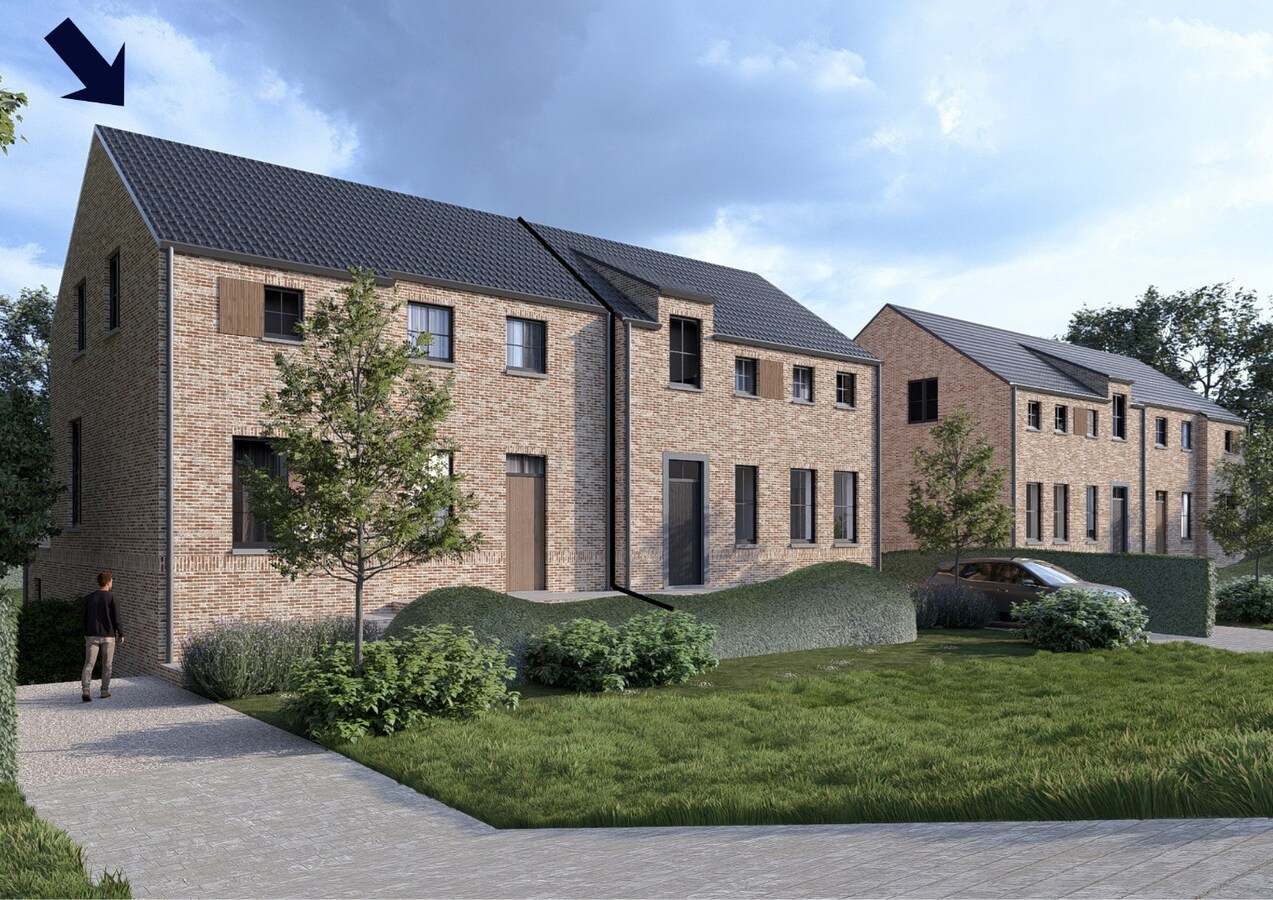 Hoogwaardig afgewerkte halfvrijstaande nieuwbouwwoning op een perceel van 8a42ca te As! 