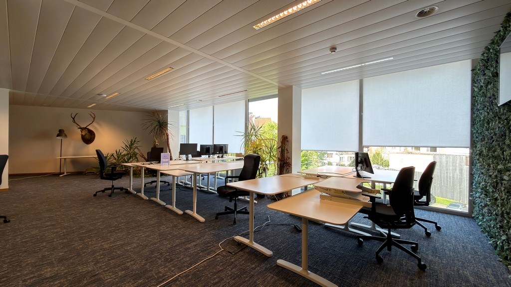 Gerenoveerde kantoren in geklasseerde herenwoning te huur aan station van Mechelen