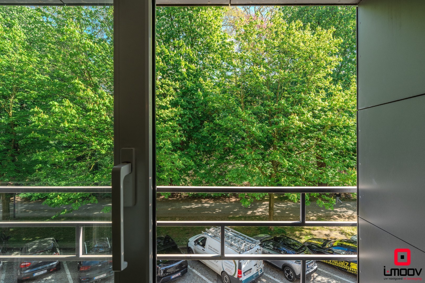 Eénslaapkamer appartement met twee terrassen en uniek parkzicht 
