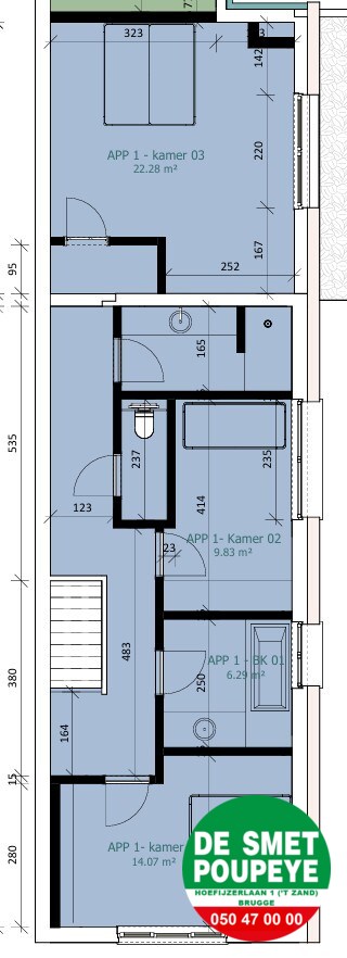 prachtig gerenoveerd duplex appartement 