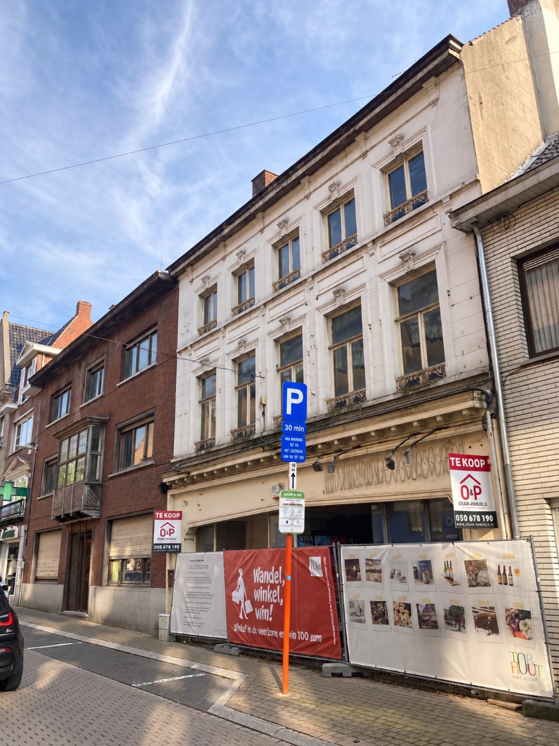 Interessante projectlocatie voor stads-woonproject met handel en garages (960 m²), Torhout 