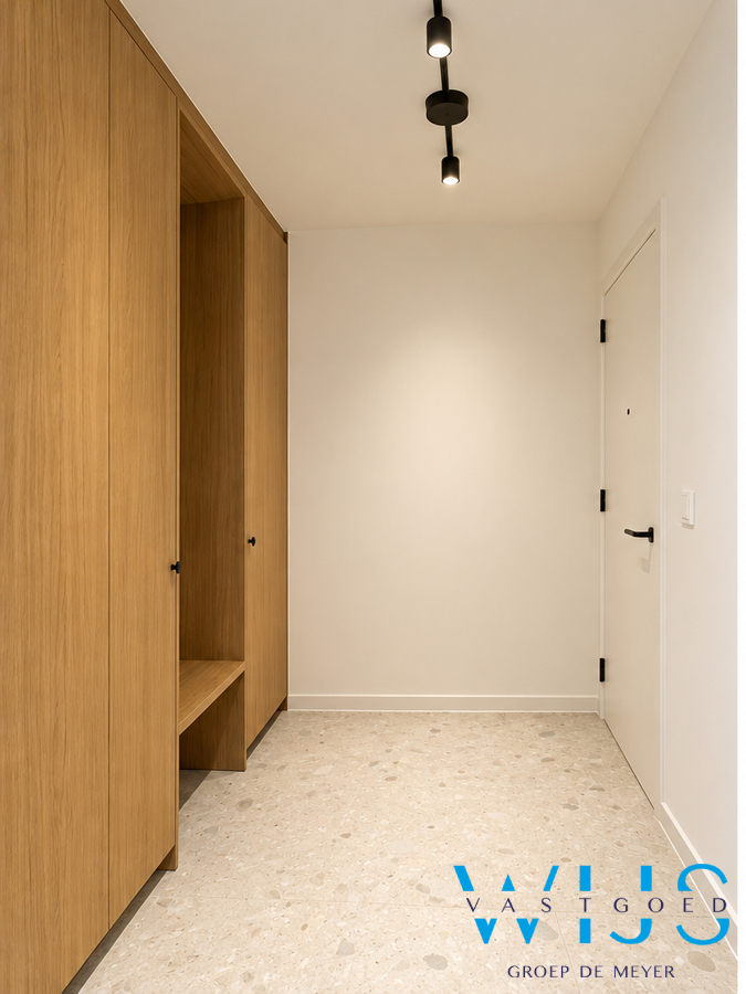 High-end gelijkvloers appartement met tuin te Lembeke ! 