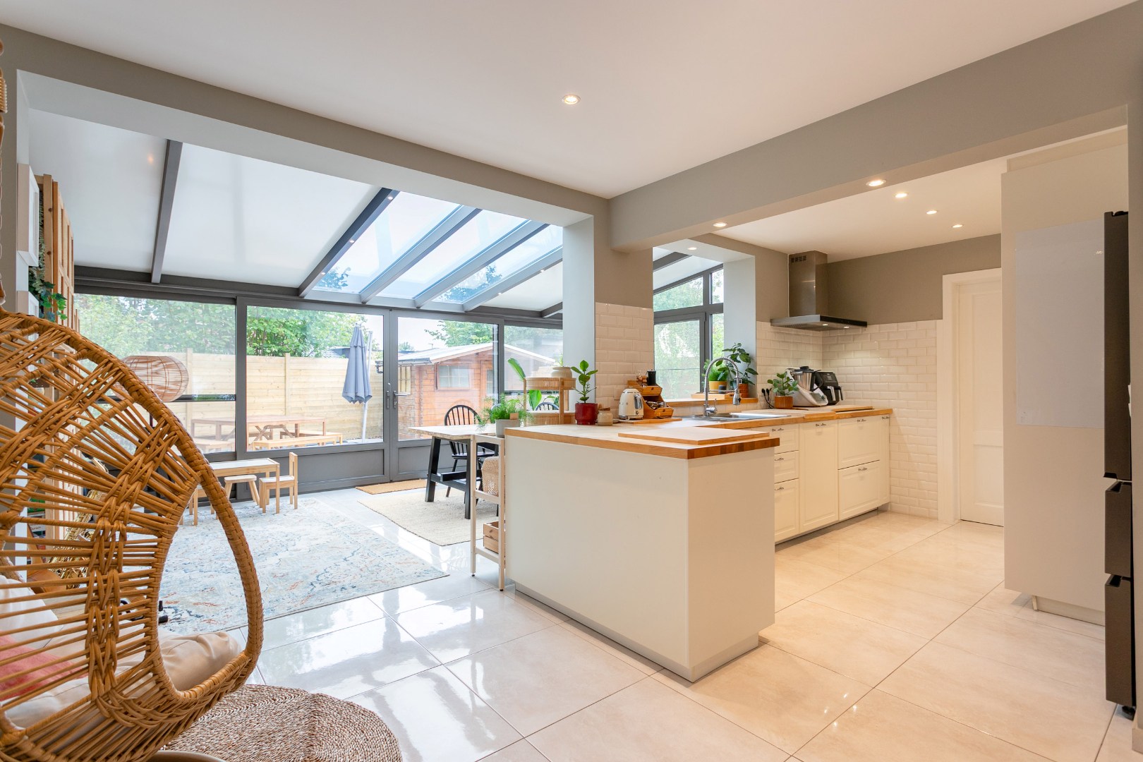 Instapklare woning met 3 slpk en garage te Alsemberg 