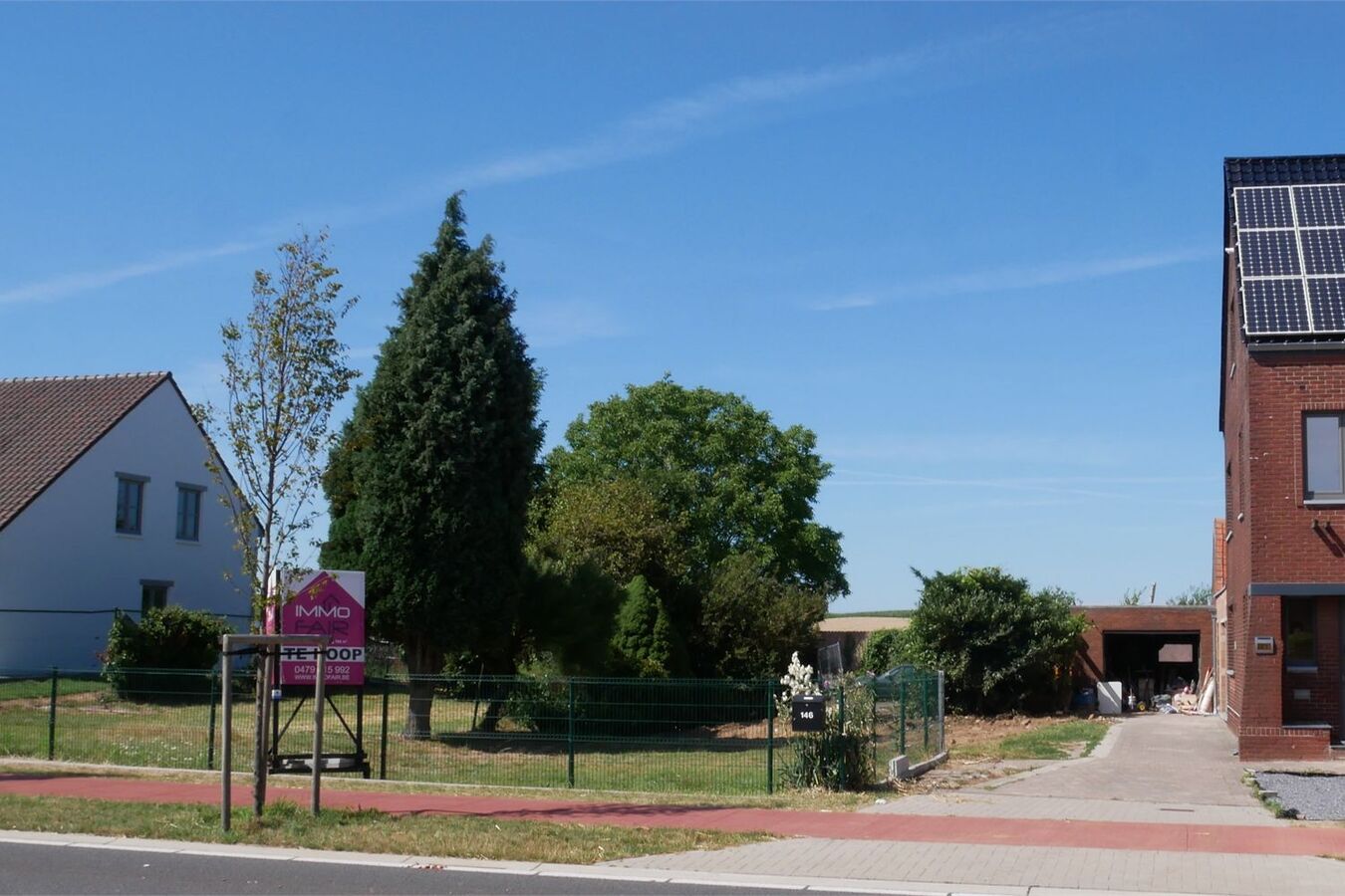 Bouwgrond voor open bebouwing op 788 m² 