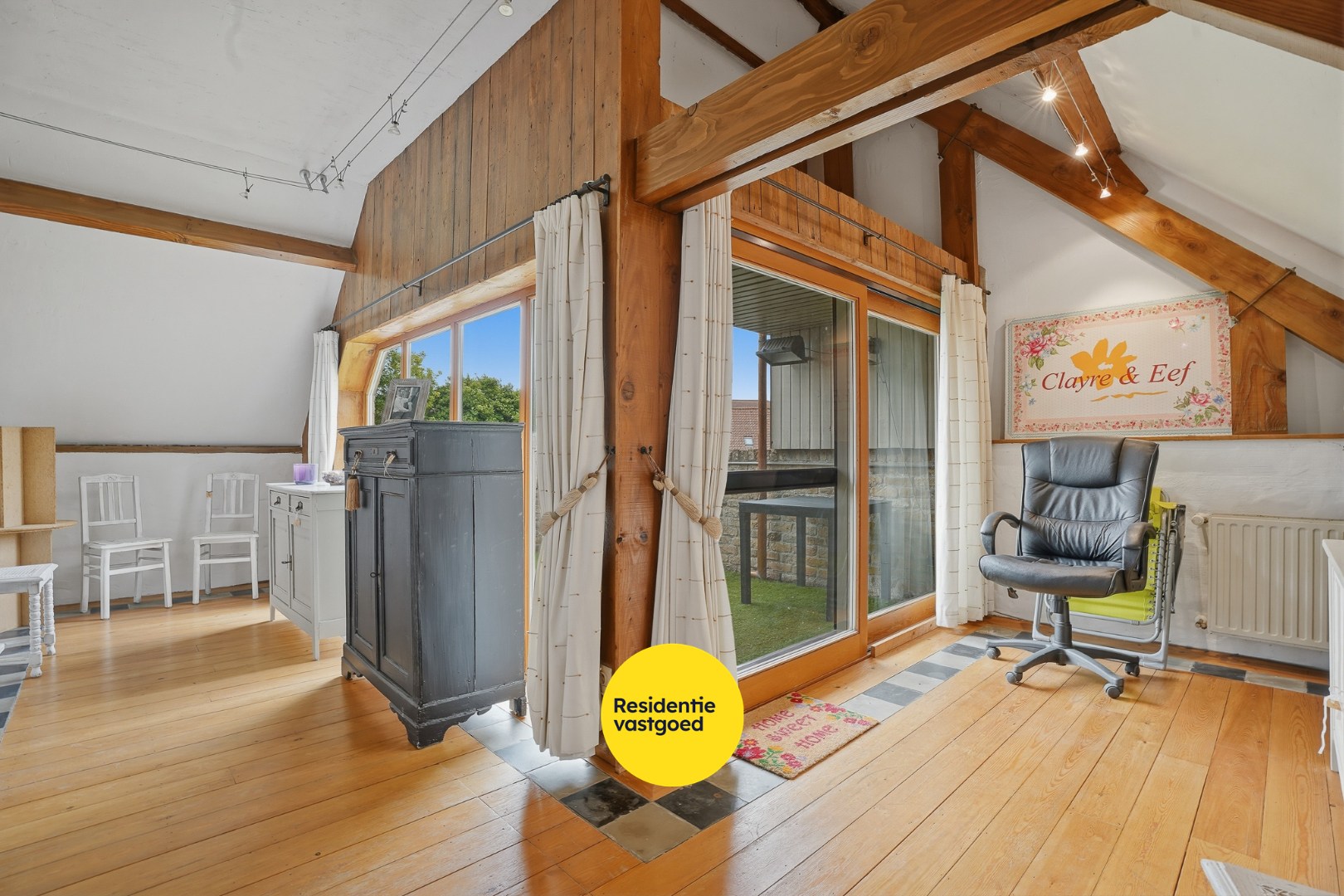 Unieke woning met polyvalente ruimte en zonnige tuin. 