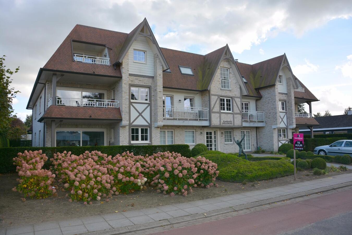 Gelijkvloers appartement met tuin 