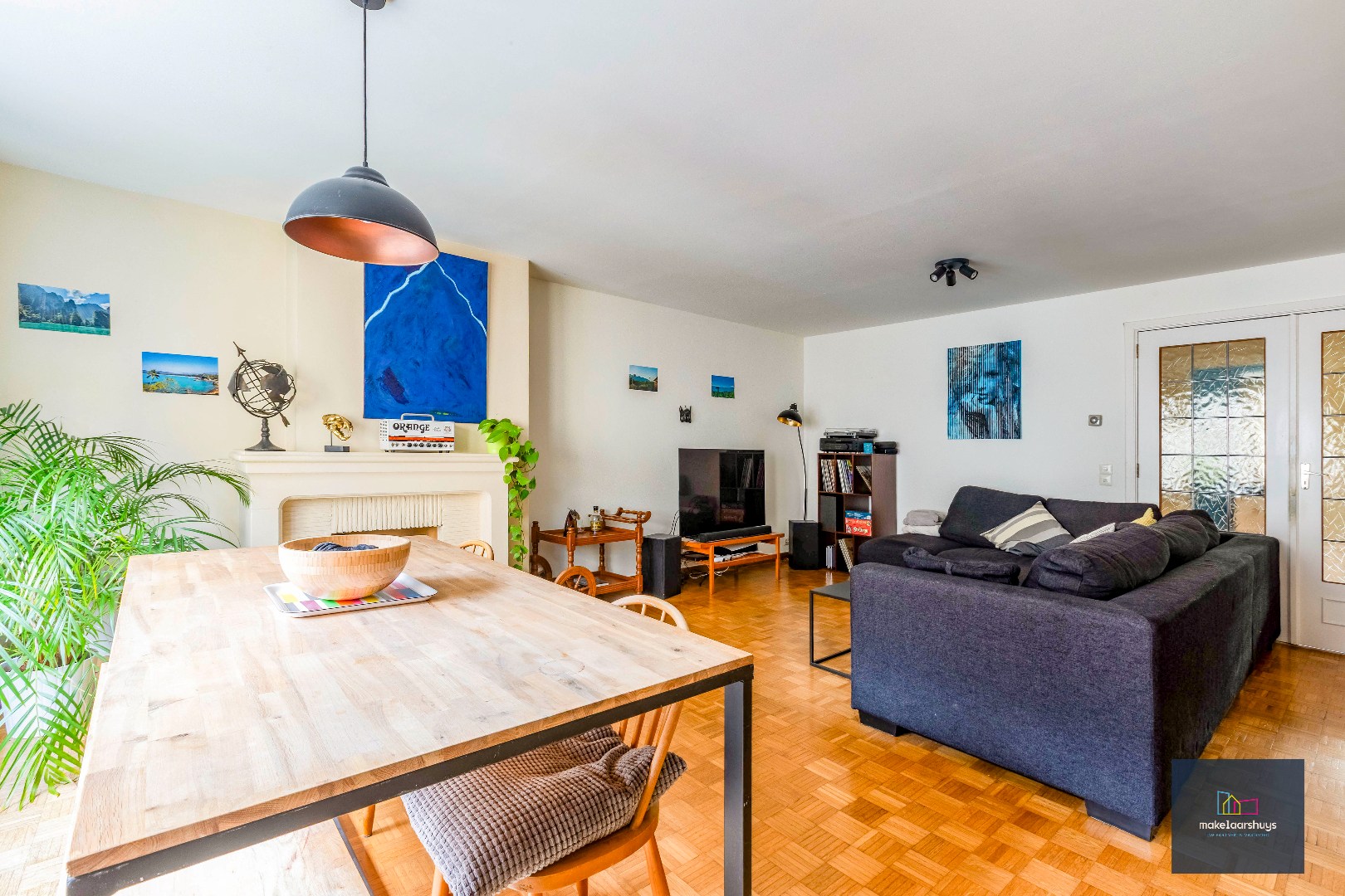 Schitterend gelegen 2 slp.app in het centrum van de stad. 