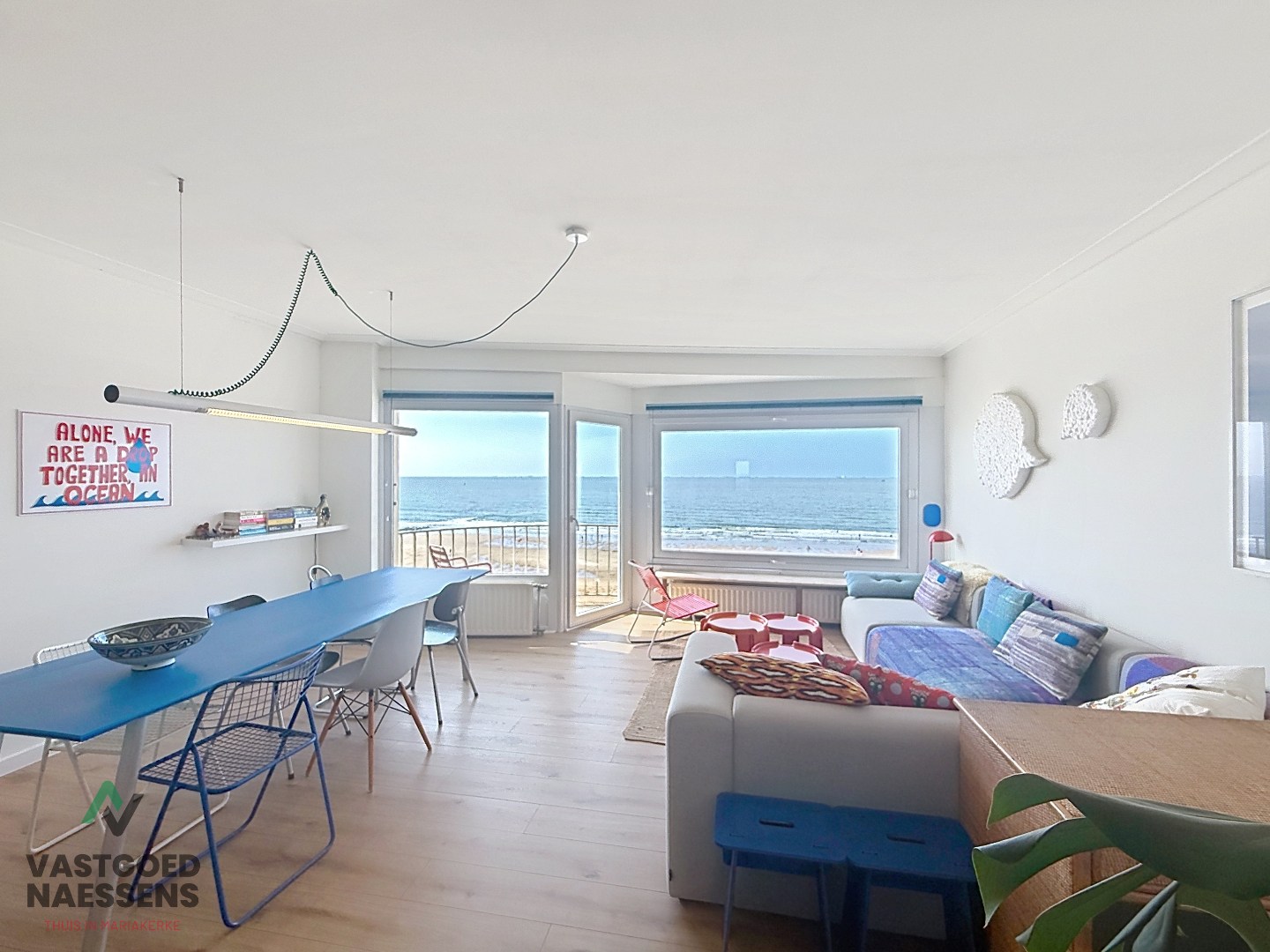 Prêt à emménager - Appartement 2 chambres - Terrasse - Vue imprenable sur la mer 