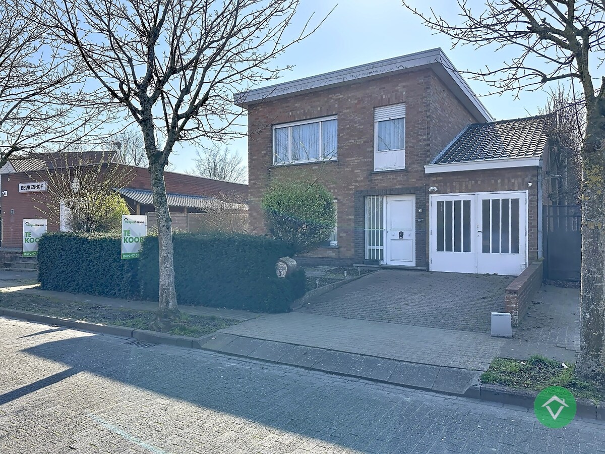 Alleenstaande woning te Jabbeke. 
