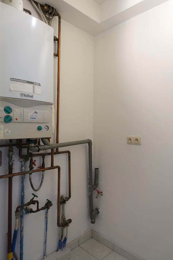 Lichtrijk duplex-appartement met 2 terrassen in het centrum 