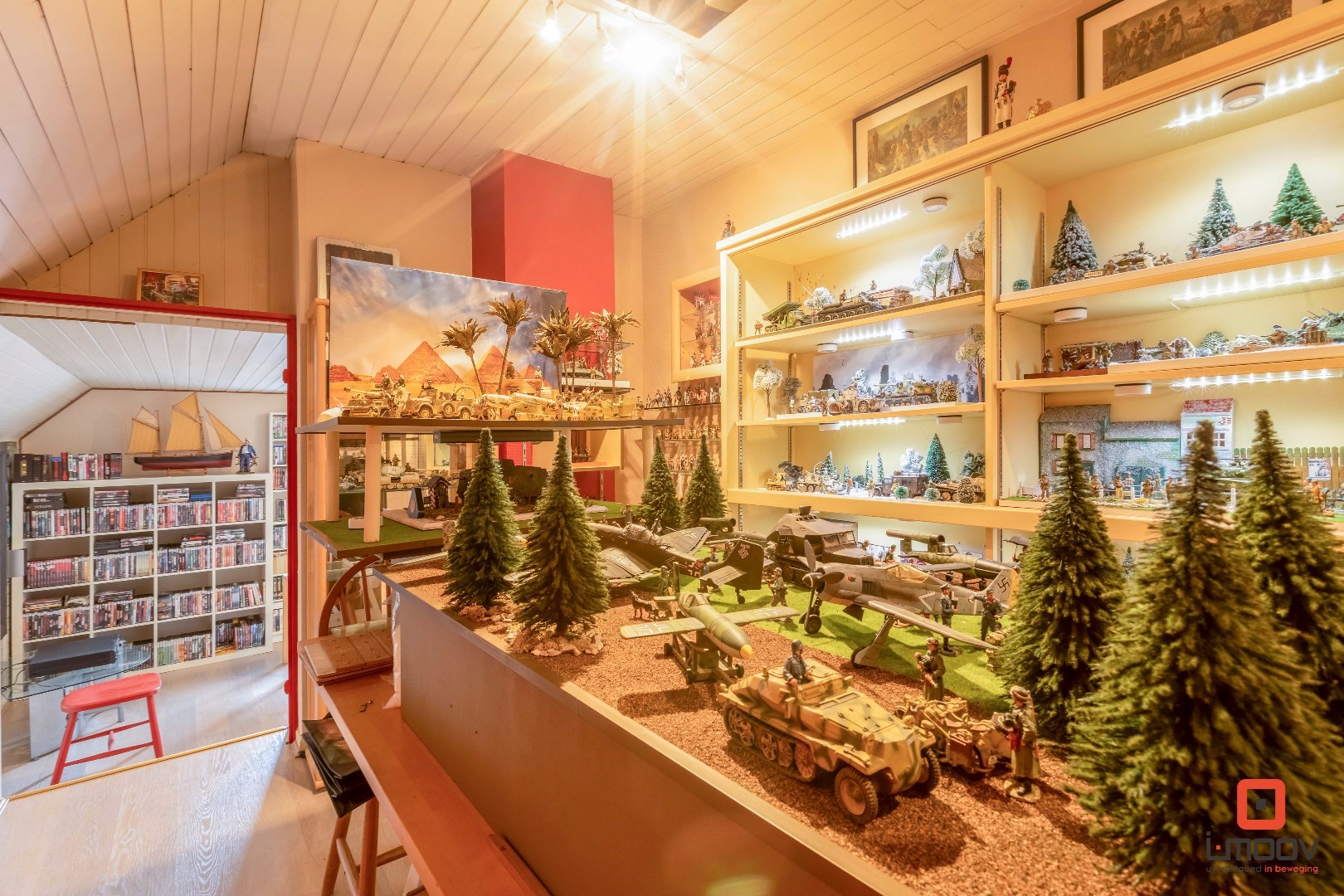 Stijlvolle villa met grote tuin 