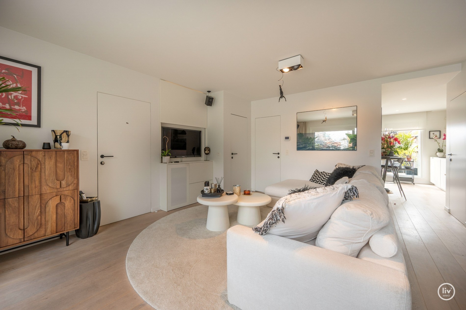 Magnifique penthouse rénové dans un emplacement de premier choix dans la rue Blancgarin à Knokke. 