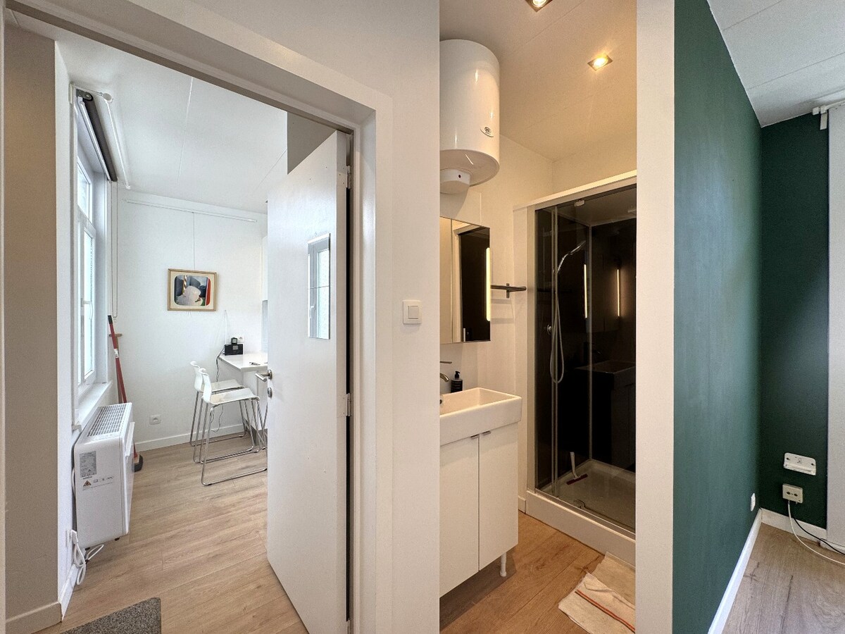 Studio op wandelafstand van de zeedijk van Blankenberge 