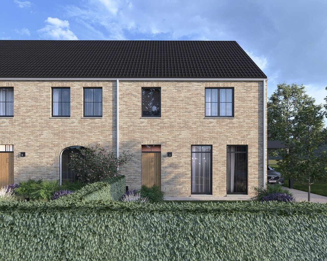 Landelijk project van 3 nieuwbouwwoningen op een rustige locatie te Bree! 