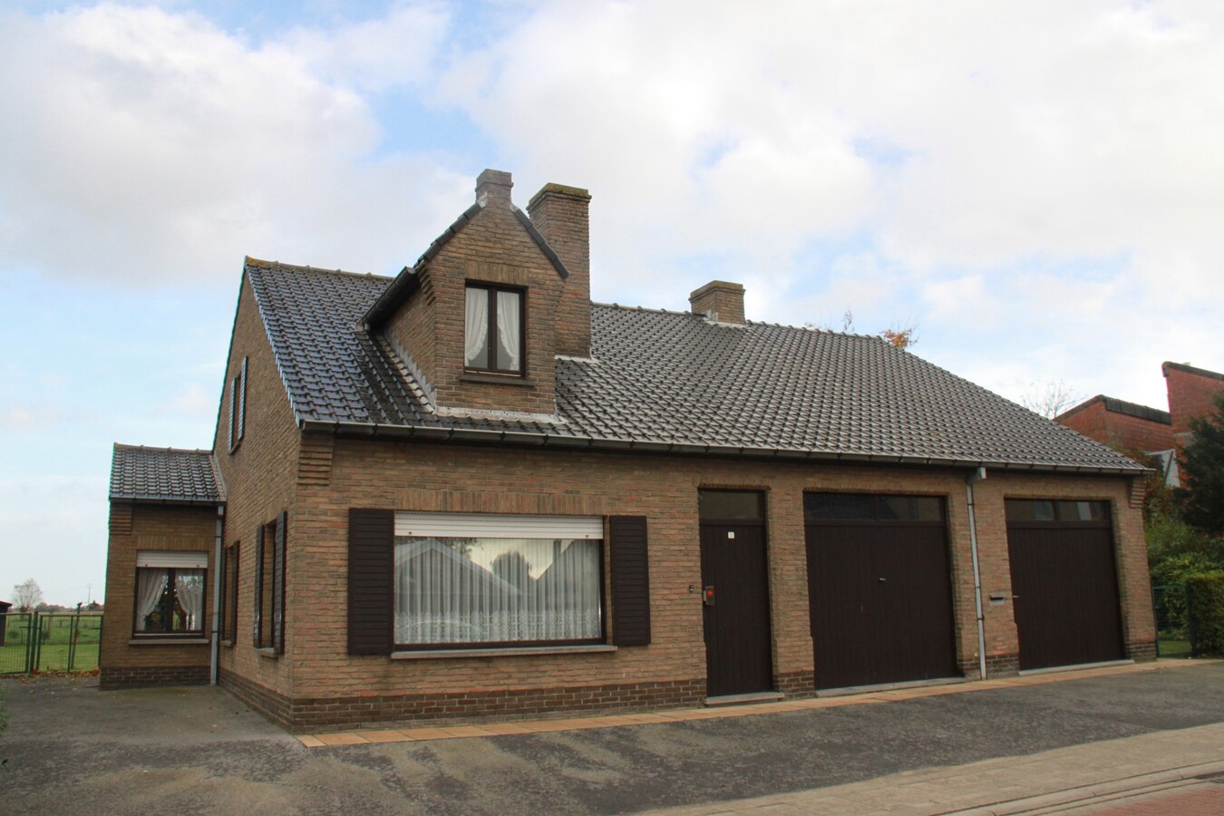 Alleenstaande woning met open zicht achteraan 