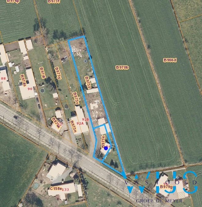 Ruime bouwgrond van 1.998 vierkante te Oosteeklo ! 